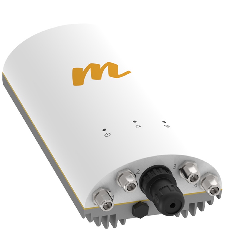 Mimosa A5C / 1.5 Gbps / Outdoor | 2210 - Punto de Acceso de hasta 1.5Gbps, Rango de frecuencia: 4900 a 6400 MHz, 1-Puerto Ethernet Gigabit, Tecnología MU-MIMO 4x4, Banda ancha con canales de 20/40/80 Mhz, 100-Clientes Wi-Fi, 44 Clientes SRS 