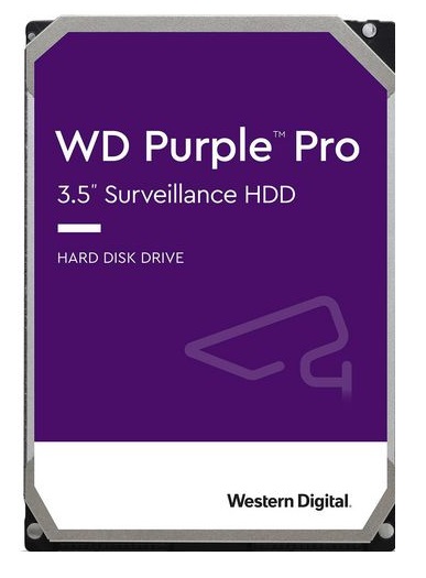 Disco Duro  8TB Videovigilancia / WD Purple Pro WD8001PURP | 2305 - Disco Western Digital para Videovigilancia, Formato 3.5'', 7200 rpm, Interface SATA III 6 Gb/s, Caché de 256MB, Velocidad 245 MB/s, Operación 7x24 