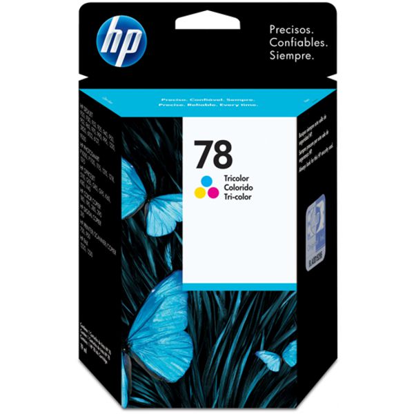 Tinta para HP DeskJet 970 / HP 78 | 2208 - C6578DL / Original Ink Cartridge HP 78 Tricolor CMY. HP78 