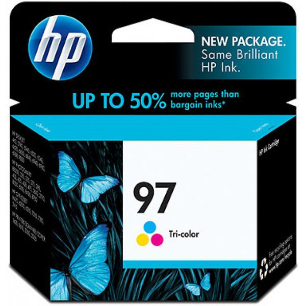 Tinta para HP OfficeJet 7410 / HP 97 | 2208 - C9363WL / Original Ink Cartridge HP 97 Tricolor. HP97 