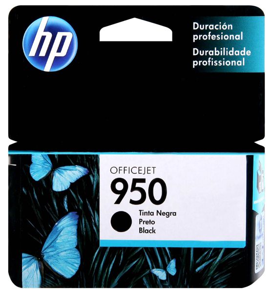 Tinta HP 950 CN049AL Negro / 1k | 2405 - Cartucho de Tinta HP CN049AL Negro. Rendimiento Estimado 1.000 Páginas al 5%.
