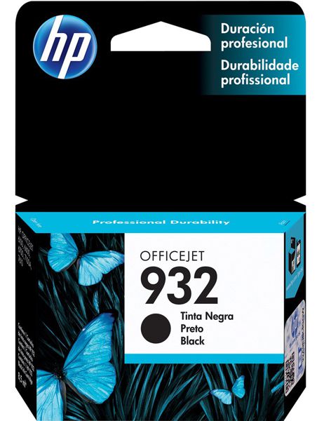 Tinta para HP OfficeJet 6100 / HP 932 | 2208 - CN057AL / Original Ink Cartridge HP 932 Black. HP932 