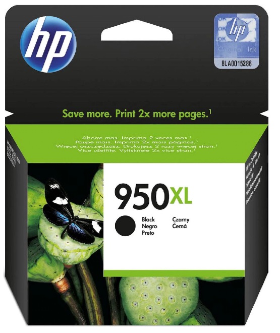 Tinta para HP OfficeJet Pro 251dw / HP 950XL | 2208 - CN045AE / Original Ink Cartridge HP 950XL. HP950XL 