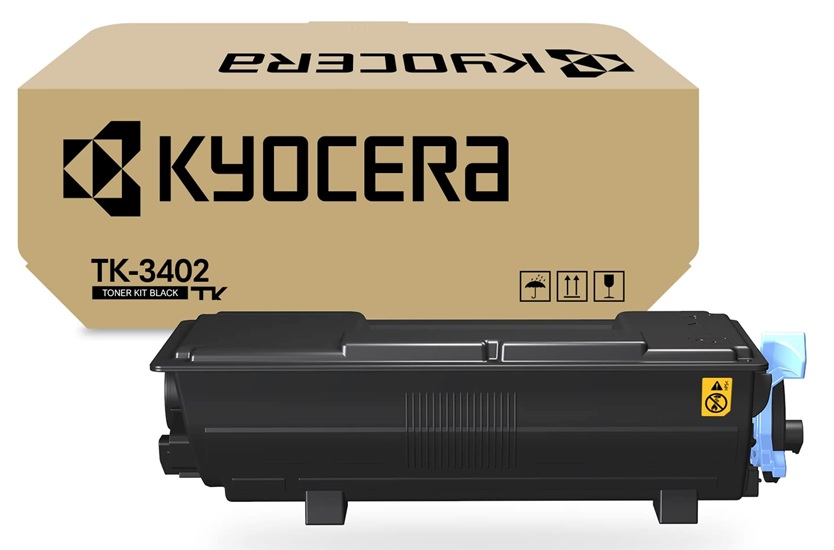 Toner Kyocera TK-3402 / Negro 12.5k | 2404 - Toner Kyocera TK-3402 Negro. Rendimiento 12.500 Páginas 5%. 1T0C0Y0US0 MA4500ifx PA4500x 
