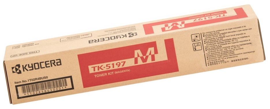 Toner Kyocera TK-5197M / Magenta 7k | 2404 - Toner Kyocera TK-5197M Magenta. Rendimiento 7.000 Páginas al 5%. TASKalfa TA-306ci TA-307ci TA-308ci  