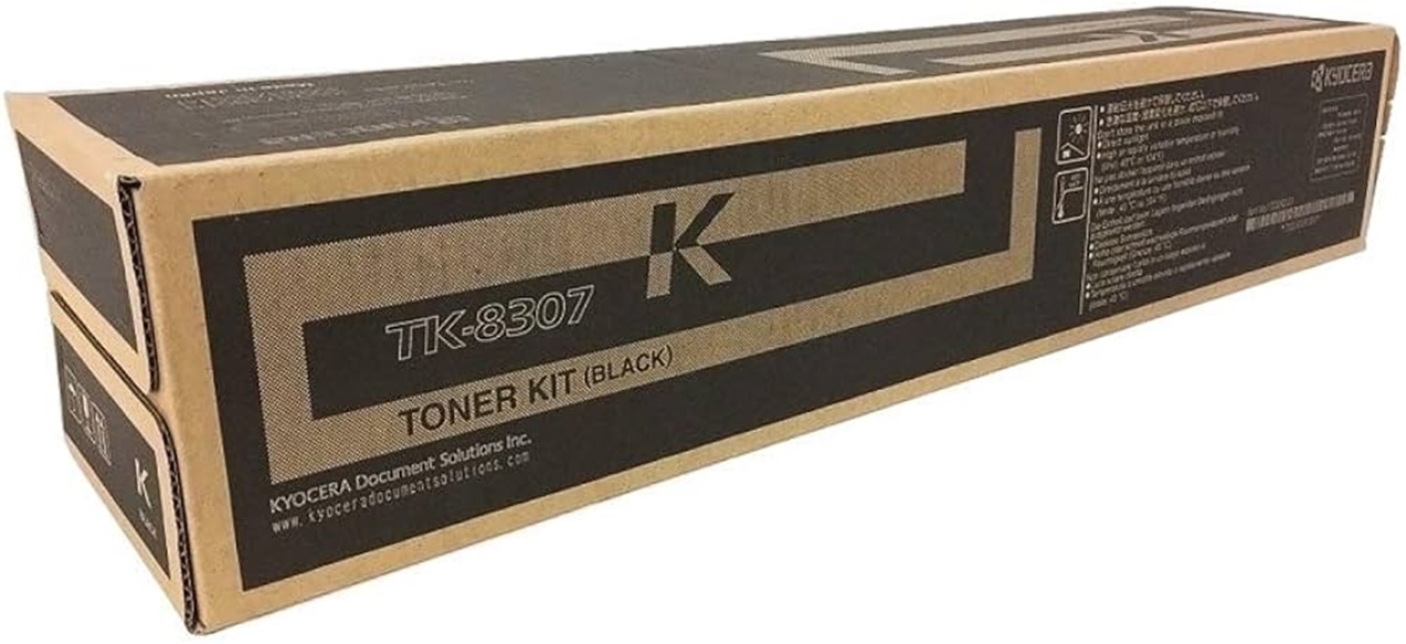 Toner Kyocera TK-8307K / Negro 25k | 2404 - Toner Kyocera TK-8307K Negro. Rendimiento 25.000 Páginas al 5%. 1T02LK0US0 TA-3050ci TA-3051ci TA-3550ci TA-3551ci