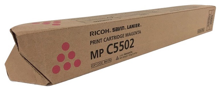 Toner Ricoh MP C5502 / Magenta 22.5k | 2404 - Toner Ricoh MP C5502 841753 Magenta. Rendimiento: 22.500 Páginas al 5%. 841682 842480 Ricoh MP C4502 MP C5502 