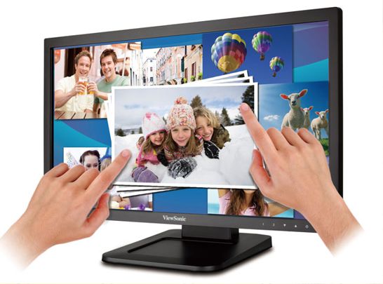 Monitor Multi Touch 22'' Full HD | ViewSonic TD2220 | Tecnología Táctil Optica de doble punto, Resolución 1920 x 1080, Matriz Activa TFT LED, Contraste 1000:1, Angulo Visual 170°, Parlantes Integrados, Tiempo de Respuesta 5ms, Puertos DVI & VGA