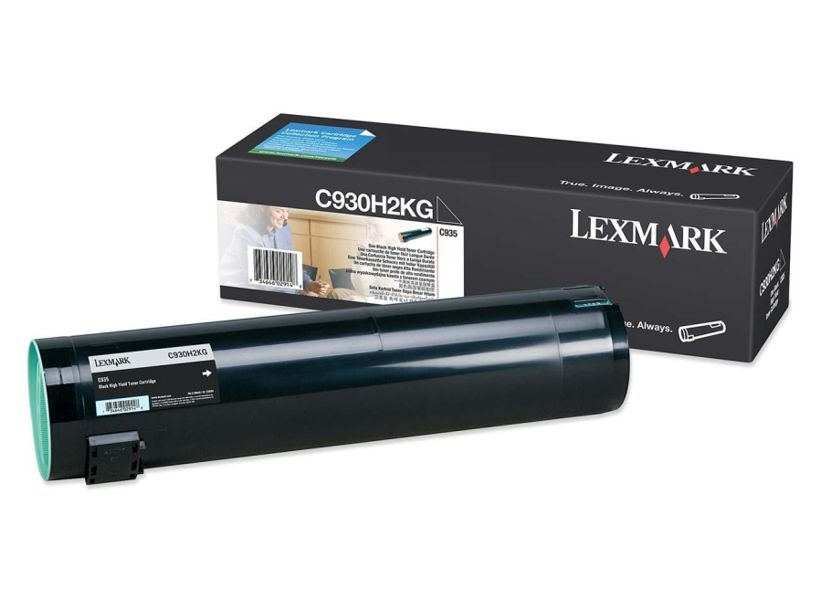 Toner Lexmark C930H2KG Negro / 38k | 2201 - Toner Original Lexmark C930H2KG Negro. Rendimiento Estimado 38.000 Páginas al 5%.