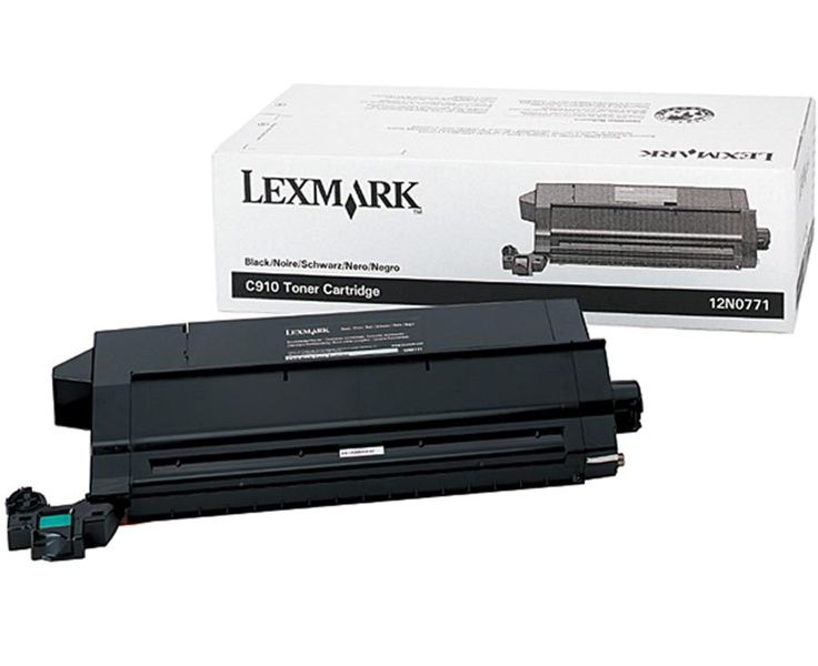 Toner para Lexmark C912 / 12N0771 | Original Toner Lexmark 12N0771 Negro C912dn C912fn C912n C912NL