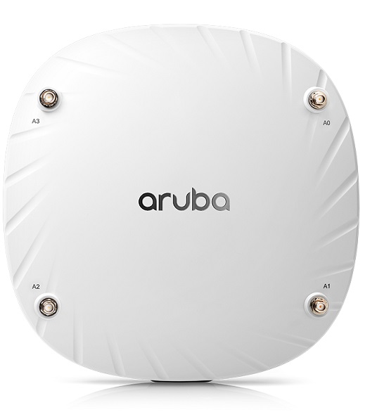 Access Point Wi-Fi 6 Indoor / HPE Aruba AP-514 Q9H57A | 2308 - Access Point, Radio dual (5GHz 4.8Gbps 4x4 MIMO y 2,4GHz 575 Mbps 2x2 MIMO), 256 dispositivos, Wi-Fi 6, Antenas: 4 externas, Conector: RP-SMA hembra