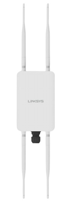 Access Point Wi-Fi 5 Outdoor / Linksys LAPAC1300CE | 2402 - Punto de acceso inalámbrico Linksys AC1300 para uso exterior/interior con Linksys Cloud Manager 2.0, Doble Banda (2.4GHz y 5GHz), 4-Antenas Externas, 1-Puerto LAN Gigabit PoE+, MIMO 2x2 