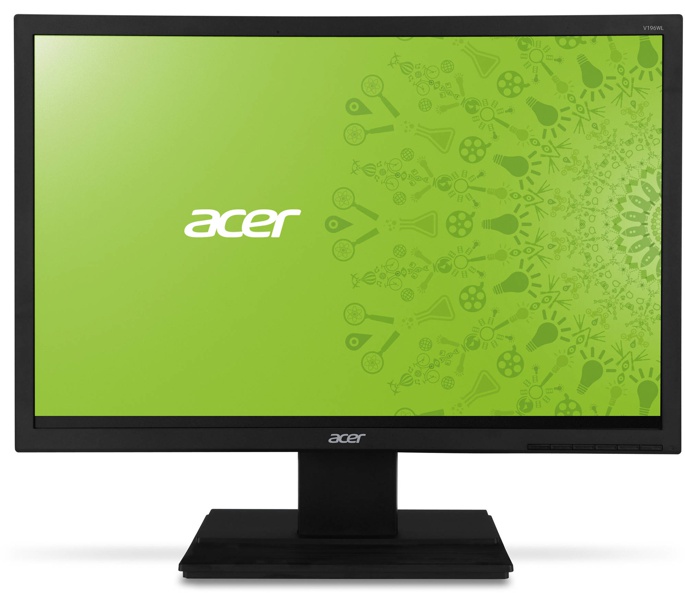 Monitor HD 19'' | Acer V196HQL | UM.XV6AA.A01, Area Visible 18.5'', Resolución Máxima: 1366 x 768, Tiempo de respuesta: 5 ms, Relación de aspecto: 16: 9, Ángulo de visión horizontal: 90°, Ángulo de visión vertical: 65°, Tecnología de retroiluminación LED
