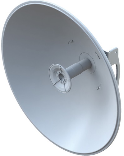 Antena Ubiquiti airFiber AF-5G30-S45 / 30 dBi | 2111 - Pack x 2-Antenas para airFiber AF-5X, Frecuencia: 5.1 a 5.9 GHz, Ganancia 30dBi, Amplitud de rayo: +45°: 5.8° (3dB), -45°: 5.8° (3dB), Relación F/B: 30dB, VSWR 1.6:1, Carga de viento 790N @ 200 km
