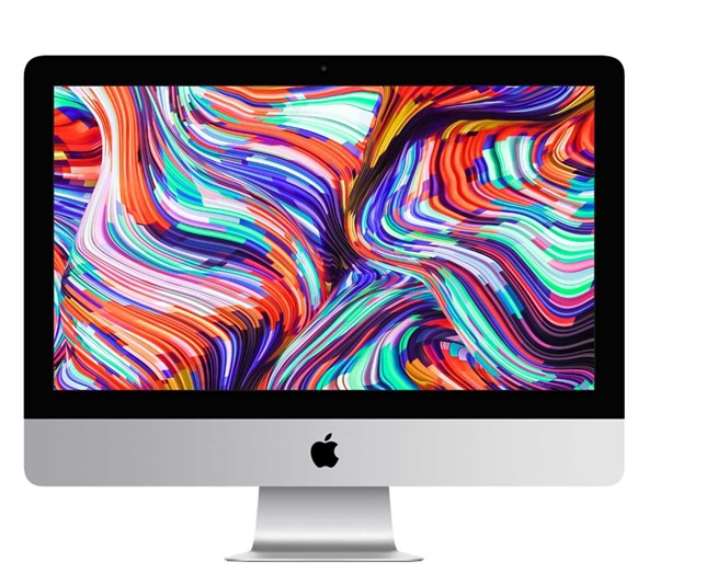 Apple iMac MHK23E/A | 2201 - iMac con pantalla Retina 4K de 21.5 pulgadas: Intel Core i3 de cuatro núcleos a 3.6 GHz de octava generación, Memoria RAM 8GB, SSD 256GB, Video Radeon Pro 5500 XT 8GB GDDR6, macOS Catalina. Garantía 1 Año. 