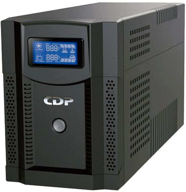 UPS Online Torre - CDP UPO11-1AX / 1KVA | 2109 UPS Online, Monofásica, 1KVA / 900W / 120V, Doble Conversión, Factor de Potencia 0.9, Autonomía (Plena Carga 6 min / ½ Carga 15 min), Voltajes E/S: 120V/120V, Terminales de salida 4x NEMA 5-15R