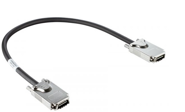 Cable de apilado - D-Link DEM-CB50 / 10Gbps | Longitud: 50 cm, Conector: Tornillo (Ambos extremos), 28 AWG, Compatible con la serie DGS-3120. DEMCB50