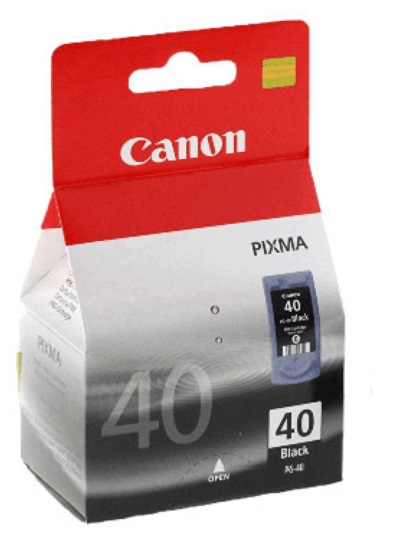 Tinta Canon PG-40 / 500 Pág | 2202 - Original Tanque de Tinta Negra Canon PG40 0615B050AA - Rendimiento Estimado 500 Páginas al 5%. PG 40 