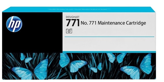 Cartucho de Mantenimiento para Plotter HP Designjet Z6610 / HP 771 | Original Designjet Maintenance Cartridge HP CH644A HP771 