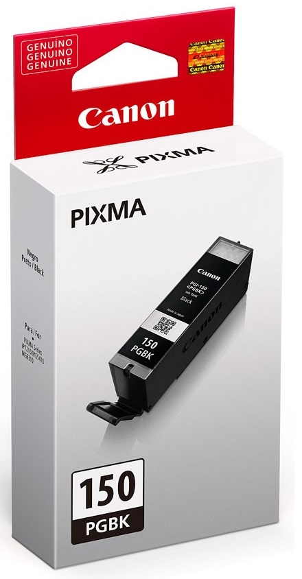 Cartuchos de Tinta Canon para Pixma MG5410 – PGI-150 15ml | 2201 - Original Cartucho de Tinta Negra Canon PGI150 PGBK 6500B001AA 15ml. Rendimiento Estimado: 300 Páginas al 5%. 