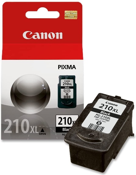 Cartuchos de Tinta Canon para Pixma iP2700 - PGI210XL | Original Tanque de Tinta Negra Canon PG-210XL. Rendimiento estimado 400 Páginas al 5%.. 2973B017AA.