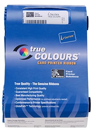 Cinta Color 800014-945 YMCK para Impresora de Carnets Zebra P640i | 4 Paneles, 600 Imágenes/Rollo, Impresion a una o dos caras, Incluye rodillo de limpieza. Compatible con Impresoras Zebra P630i, P640i. Tecnología sublimación de tinta más avanzada