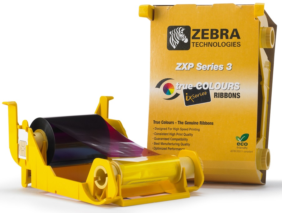 Cinta Color 800033-840 YMCKO para Impresora de Carnets Zebra Z231 | 5 Paneles, 200 Imagenes, Zebra ZXP3.. Las cintas multipanel de Zebra se han desarrollado con la tecnología sublimación de tinta más avanzada, garantizando así colores mas vivos y duradero