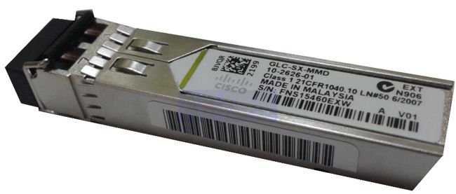 Transceiver SFP Multimodo - Cisco GLC-SX-MMD= | 2110 - SFP Transceiver Module for MMF, 850-nm Wavelength, Extended Operating Temperature Range and DOM Support, Dual LC/PC Connector