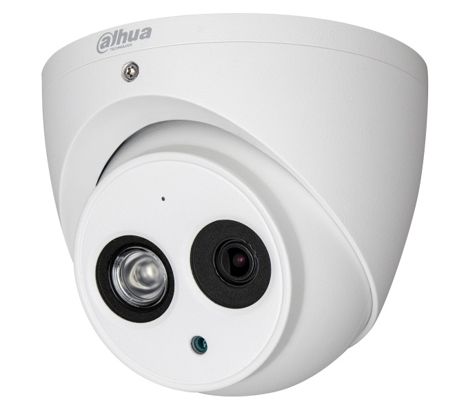 Cámara CCTV Mini Domo 1.0MP Dahua HAC-HDW1100EMN-A-0280B-S3 | HDCVI, Día/Noche, IR 50Mts, CMOS 1/3'', Lente 2.8mm, 2DNR, DWDR, AGC, BLC, HLC, Seguridad IP67, Garantía 1 Año