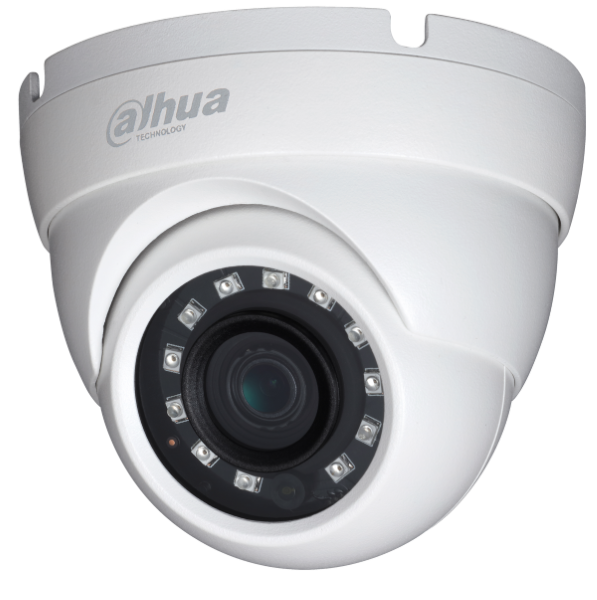 Cámara CCTV Tipo Domo 4.0MP Dahua HAC-HDW2401-M | HDCVI, CCTV, 4.0MP, Lente 3.6mm, Vision Nocturna 30Mts, WDR, Seguridad IP67, Garantía 1 Año
