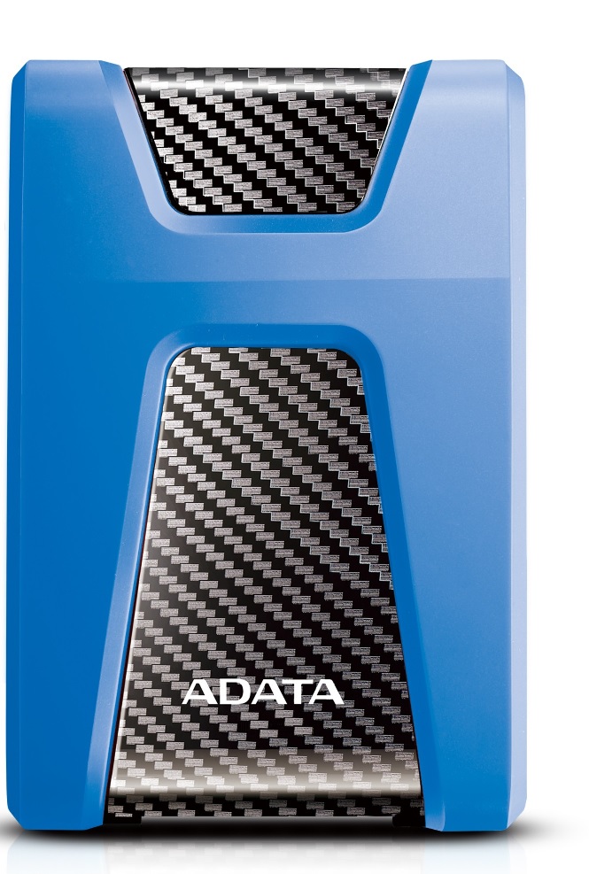 Disco Externo Antigolpes - ADATA HD650 / 1TB Azul | 2203 - Disco HDD Externo Antigolpes de 1TB, Color Azul, Formato 2.5'', Puerto USB 3.2 (Compatible USB 2.0), Textura Plástico / Silicona Anti-Golpes, Anti-Rayas, Anti-Desgaste, AHD650-1TU31-CBL