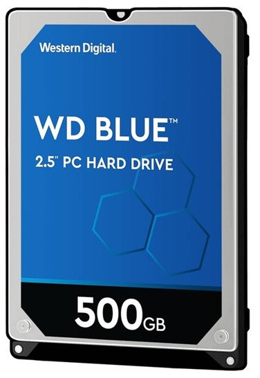 Disco Duro para Portatil  500GB - WD Blue  WD5000LPCX / 500GB | 2203 - Disco Western Digital para PC Portátil, Formato 2.5'', 5400 rpm, Interface SATA III 6 Gb/s, Caché de 16MB, Velocidad 150 MB/s, Bajo consumo de energía