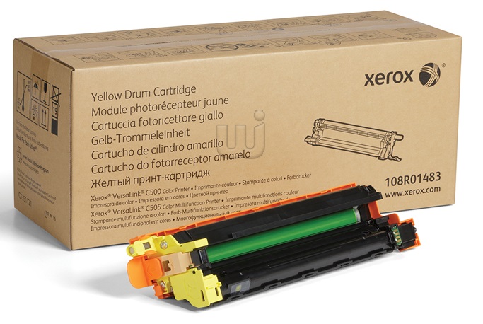 Drum Xerox 108R01483 / Amarillo 40k | 2312 / 108R1483 - Unidad de imagen Xerox VersaLink C50X Amarillo. Rendimiento 40.000 Páginas. Xerox VersaLink C500 C505 