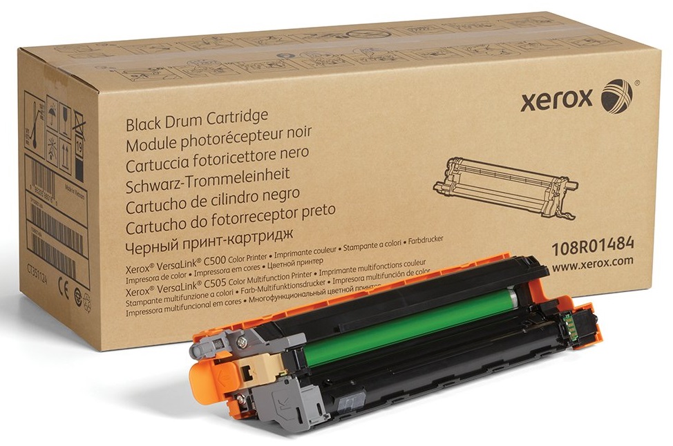Drum Xerox 108R01484 / Negro 40k | 2312 / 108R1484 - Unidad de imagen Xerox VersaLink C50X Negro. Rendimiento 40.000 Páginas. Xerox VersaLink C500 C505 