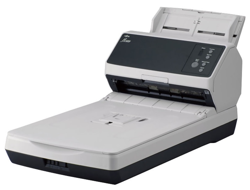 Escáner 50 ppm / Fujitsu FI-8250 | 2402 - Fujitsu Image Scanner fi-8250, Dúplex ADF, Área de escaneo 216 x 356mm, Resolución 600dpi, Velocidad 50ppm / 100ipm, ADF 100 Hojas, Conexión USB & LAN RJ45, Color 24/8 bits, Sensor CIS, TWAIN & ISIS