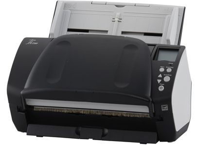 Escaner Fujitsu FI-7160 | 2110 - Escáner Fujitsu FI-7160, Alimentador Vertical, Velocidad (60 ppm Simplex / 120 ipm Duplex), Resolución Óptica 600dpi, ADF 80 Hojas, Color 24 bits, Ciclo de Trabajo 4.000 Páginas Diarias. FI7160 FI 7160