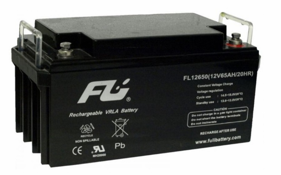 Batería 12V/65Ah - Fulibattery FL12650GS AGM | 2110 - Baterias Fulibattery de Plomo-Acido, Regulada por válvula (VRLA), Sellada libre de mantenimiento CEBAT-7230 