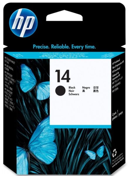 Cabezales de Impresion para HP OfficeJet 7140 | Original Printhead HP 14. El Kit Completo incluye: C4920A Negro, C4921A Cian, C4922A Magenta, C4923A Amarillo. HP14 HP 14 