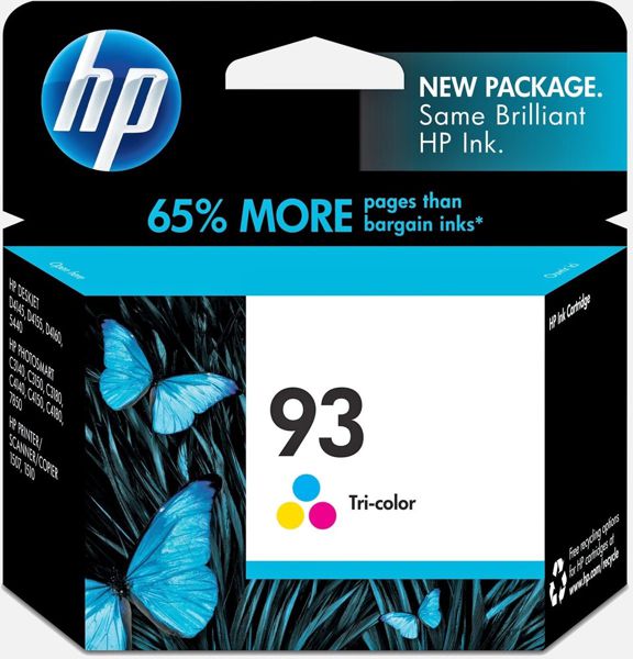 Tinta para HP DeskJet D4145 / HP 93 | Original Ink Cartridge HP C9361WL Tricolor HP93 