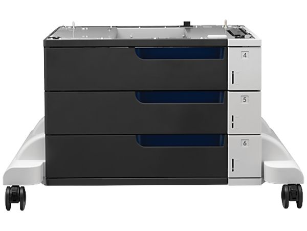 Bandeja de Entrada 1.500 Hojas | HP CC423A | Alimentador de Papel con Base (3x 500 Hojas) Compatible con Impresoras HP Color LaserJet Enterprise CP4525 