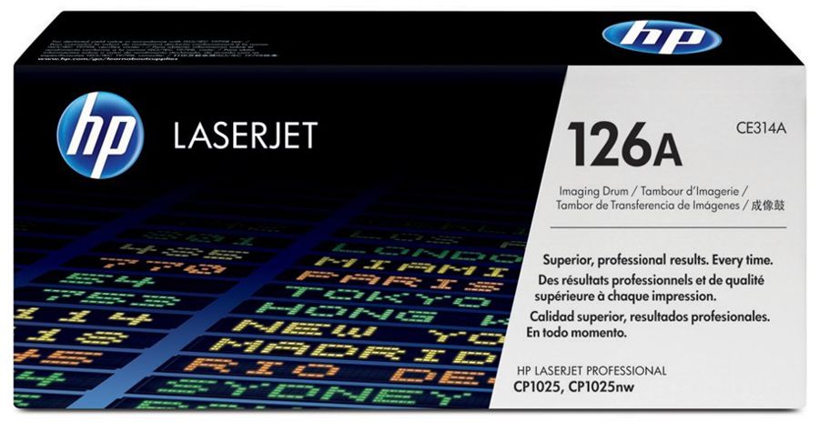 Unidad de Imagen para HP LaserJet Pro M177fw MFP / HP 126A | 2203 - Unidad de Imagen HP CE314A. Rendimiento estimado: Color 7.000 Páginas / Negro 14.000 Páginas al 5%. 