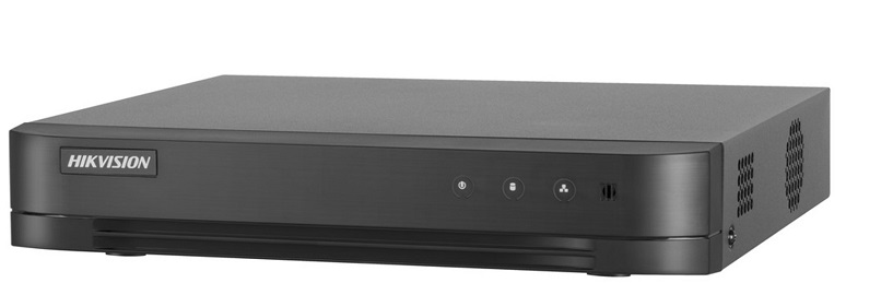  DVR Hikvision DS7216HGHIK1(C)(S) / 16 Canales | 2205 – DVR 1080P Lite, H.264/H.265, Analógico: 16-ch (BNC), Entrada IP: 2-ch, Entrada: HD TVI/ AHD/ CVBS, Audio: 1-ch (RCA), Salida HDMI / VGA: 1-ch, Conexiones: 128, 1x SATA (10TB)