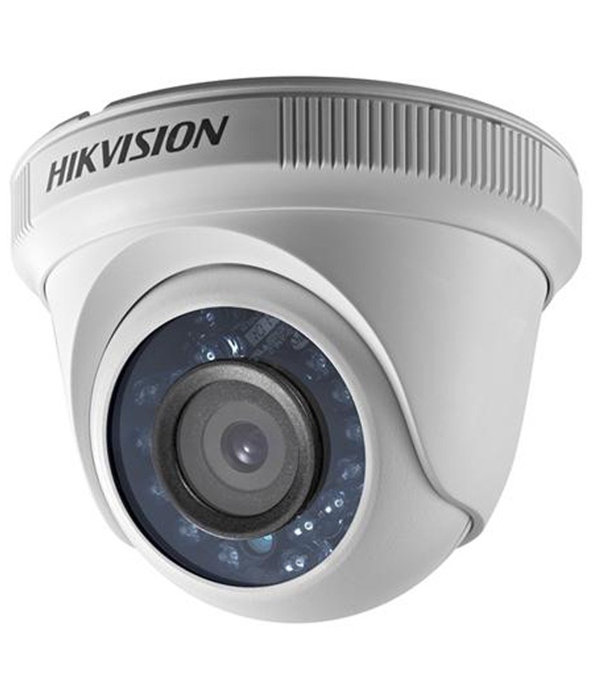 Camara CCTV Tipo Domo 1MP - Hikvision DS2CE56C0TVFIR3F | Camara Turbo 4 HD TVI/AHD/CVBS/CVI, Tipo Domo, Resolución 1MP, CMOS 720P, Lente Varifocal 2.8-­12mm, IR 40Mts, Sellado IP66. Garantía 1 Año.