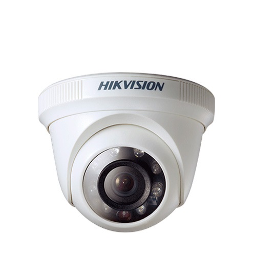 Camara CCTV Tipo Domo 2MP - Hikvision DS2CE56D0TIRP28 | Camara Tipo Domo Turbo para CCTV, 2MP CMOS, Resolución Full HD 1080p, Lente 2.8mm, IR 20Mts, Material Plástico, Garantía 1 Año