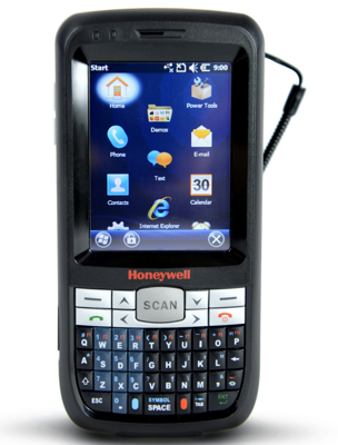 Recolector de Datos Inalambrico | PDA Honeywell Dolphin 60S | Terminal Portatil Modelo 60S-LUQ-C111XE, Pantalla 2.8'', Conectividad Wi-Fi, Bluetooth, GSM,  GPS, Cámara Color 5MP con capacidad para leer Códigos de Barras 1D & 2D, Memoria RAM 256MB