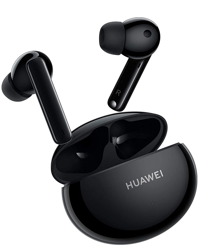Audífonos Huawei FreeBuds 4i / Negro | 2205 - Audífonos FreeBuds 4i Cancelación de ruido, Sensores capacitivos, Bluetooth 5.2, Batería: 55 mAh / Estuche de carga: 215 mAh, Reproducción: 10 horas, OTTER-CT030/N
