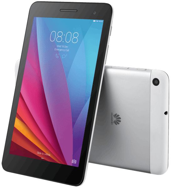 Huawei T1-701W: Tablet Huawei, Color Plateado, Pantalla 7'' IPS, WSVGA 600 x 1024, Wi-Fi, Android, RAM 1GB, ROM 8GB, Garantía 1 Año