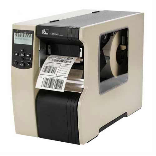 Impresora de Etiquetas RFID - Zebra R110xi4  R12-801-00000-R0 | Transferencia Térmica, Resolución 203dpi, Velocidad 356mm/s, Ancho 102mm, Puertos: Serial, Paralelo, USB, Ethernet. Garantía 1 Año