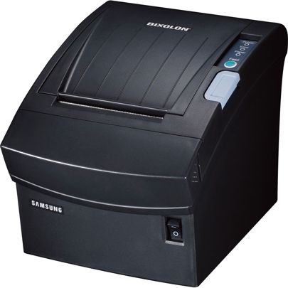  Impresora de Tickets - Bixolon SRP-350III / 350IIICOSG | Térmica Directa, USB & Serial, 250 mm/seg, 180dpi, Ancho 72mm, 1D & 2D, Cortador Automático, Negro.