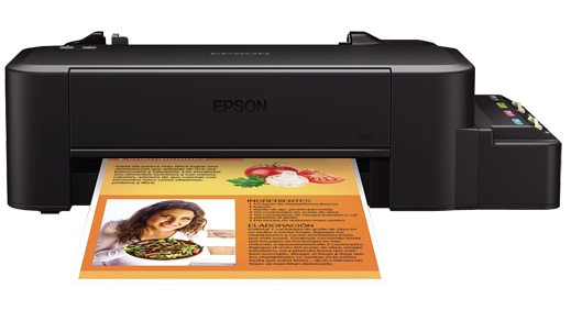  Impresora Tinta Color - Epson EcoTank L120 / USB | Impresora EcoTank L120, Color 4-Tintas, Formato A4, Velocidad 8.5 ppm en Negro / 4.5 ppm en Color, Resolución 720x720dpi, USB, Tinta T664. C11CD76201 